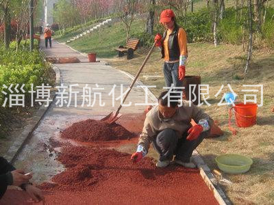 山東氧化鐵紅施工案例